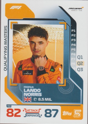 TURBO ATTAX - CARTAS COLECCIONABLES F1 2024 - TARJETAS BASE 1-250 - TÚ ELIGES - P&P GRATIS REINO UNIDO - Imagen 88 de 231