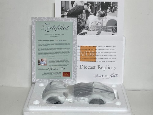 CMC 1/18 Maserati Tipo 61 Birdcage #5 Moss&Gurney Signed 'VDR' LE 9pcs(M-047) - Picture 1 of 12