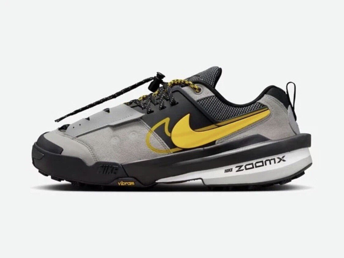 SACAI X NIKE Nike Zegamadome X Sacai Eu 42.5 US 9 Matte Silver Nero Tour Yellow