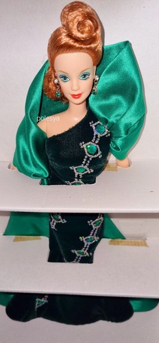 Barbie Emerald Embers by Bob Mackie 1996 #15521 the jewel essence collection - Imagen 6 de 19