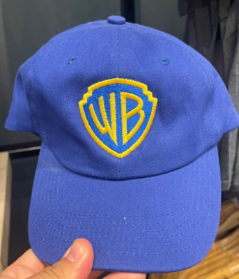 Warner Bros Studio Tour WB Classic Shield adultblue Hat New | eBay