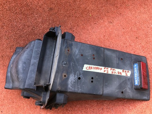 HONDA CBR1000F CBR1000 CBR 1000 F FH FJ 1987-1988 TRASERO №PLACA GUARDABARROS GUARDABARROS GUARDABARROS - Imagen 3 de 7