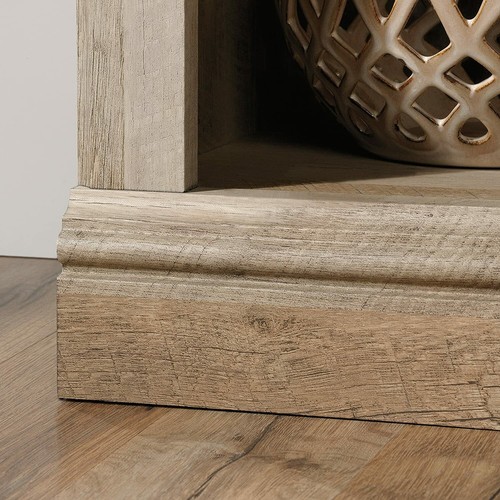 Rustic Oak Finish Wooden 5 Shelf Bookcase Bookshelf Tier Cabinet Storage Office - Picture 6 of 7