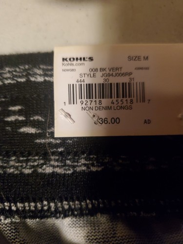 Women's Jogger Pants Size M - Picture 2 of 3