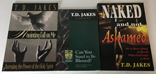 Lot of 3 T.D. Jakes Religious Books - Naked & No Ashamed  Blessed Anointing