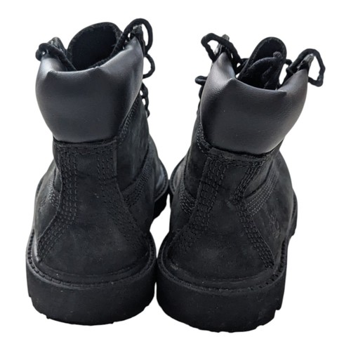 Timberland Premium 6 inch Toddler Size 8M Black Athletic Boots Shoes 12807 - Picture 4 of 9