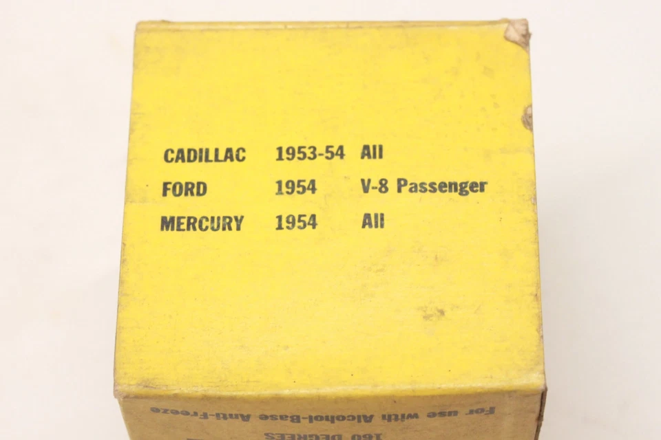 Nuevo de Lote Antiguo 1953 1954 Cadillac 331 Motor Sistema de Enfriamiento Termostato GM Harrison 3131357 Foto 2 de 4