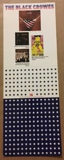 BLACK CROWES Rare 1994 PROMO CARDSTOCK Paper COUNTER DISPLAY of Amorica CD MINT