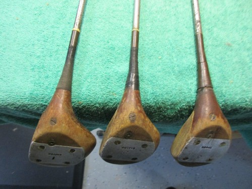 Vintage Jeff Corydon Wood Set 1,2,3 - All Original - Great For Man Cave Display! - Picture 7 of 10