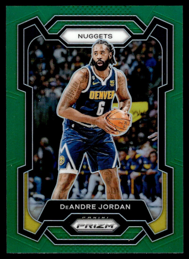 DeAndre Jordan 2023-24 Panini Prizm Green Silver #271 Denver