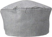 Dickies Unisex Beanie Cap Chef Cook Hat with Elastic In Houndstooth Color, NEW