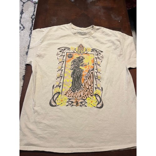 Fleetwood Mac T shirt size XL band tee tribal print tarot card - Picture 1 of 6