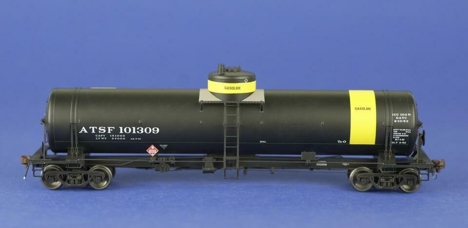 American Limited ALM1840 HO Scale GATC Tank Car, ATSF #101309 American Limited ALM1840 HO Scale GATC Tank Car, ATSF #101309