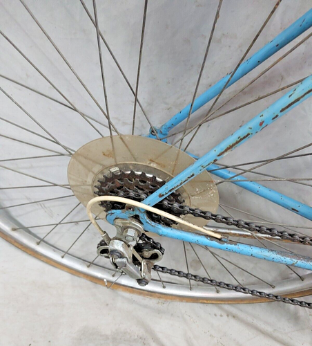 1978 Schwinn Super Sport Cruiser Bike 57cm Medium 10 Speed Blue Steel US Shipper - Picture 15 of 24