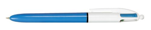 Stylo à bille d'impression 4 couleurs BIC® 4 couleurs 0,4 mm bleu noir rouge vert - Photo 1/1