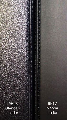 Mercedes-Benz C216 CL Lederbezug schwarz Leder Sitz A2169200546 9E43 W216 - Bild 12 von 12