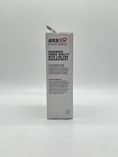 Etymotic ER3XR Extended Response Earphone, Black - ProSoundUniverse - Picture 3 of 4