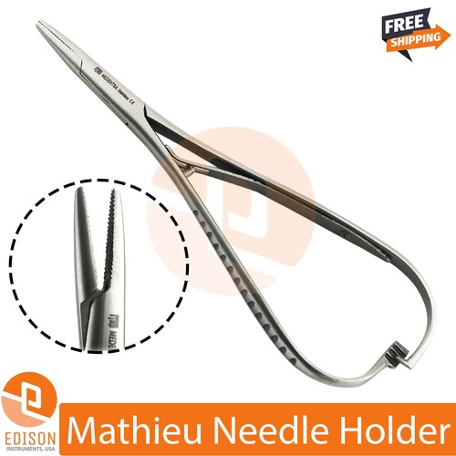 MEDENTRA Dental Mathieu Needle Holders Forceps Orthodontic Surgical Pliers Lab - Picture 2 of 7