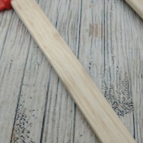 Pyrex Accessories Scraper Spatula Red Silicone Head Wood Handle 2 Styles Lot - Picture 7 of 24
