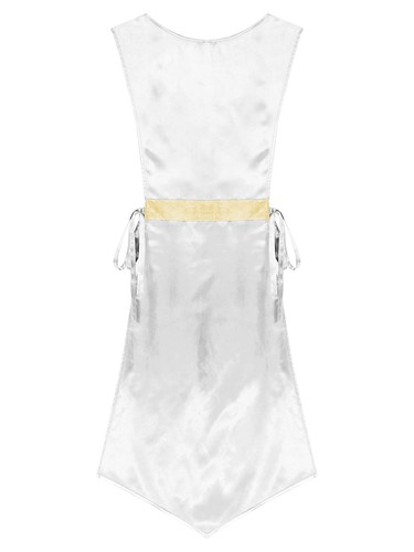 Women Dress Mock Neck Dancewear Flared Outfits Stage Liturgical Praise Dance - Picture 106 of 129