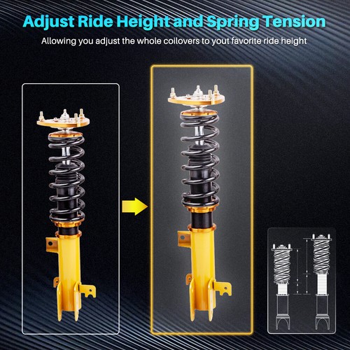 24 Way Damper Coilover Strut Kit for Honda Odyssey 1999 2000 2001 2002 2003 2004 - Picture 9 of 11