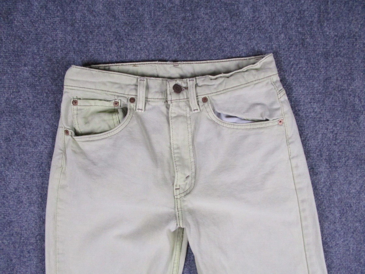 Vintage Levis 505 Jeans Mens 28x28 Blue Faded Denim Pants VTG | eBay