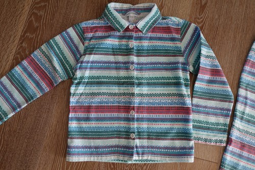 Garnet Hill Kids Boys/Girls Flannel Pajama Size L EUC - Picture 2 of 5