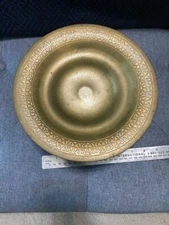 ANTIQUE L.C.T. TIFFANY STUDIOS BRONZE TAZZA STAND COMPOTE