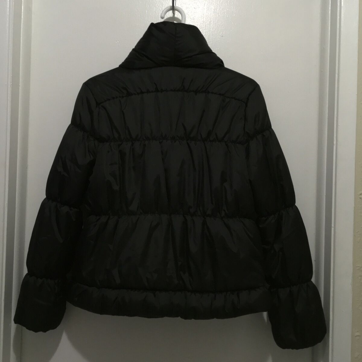 Converse One Star Obsidian Black Puffer Winter Jacket Womens Sz M | eBay Converse One Star Obsidian Black Puffer Winter Jacket Womens Sz M | eBay