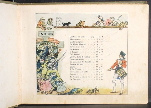 CANZONI POPOLARI PER I BAMBINI Illustratore Gigliucci - Editore Farina 1912 - Picture 2 of 11