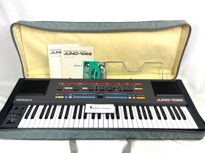 Roland Juno-106s 61 Key Analog Synthesizer Keyboard With Hard Case