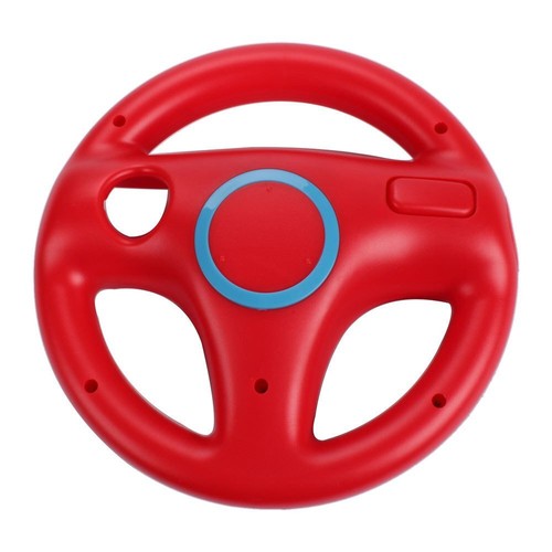 2x para Nintendo Wii Volante Azul y Rojo Mario Kart Mando Accesorios Rueda - Imagen 13 de 13