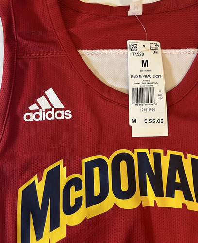 Adidas 2022 McDonald's All-American Practice Jersey Reversible Size Medium - Picture 2 of 4