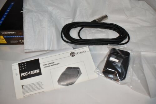 CROWN MICROPHONE MODEL GPCC130SW PCC 130SW SWITCHABLE BOUNDARY MIC - NEW (HE1) - Picture 2 of 2