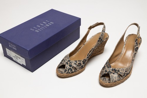 stuart weitzman cheetah heels