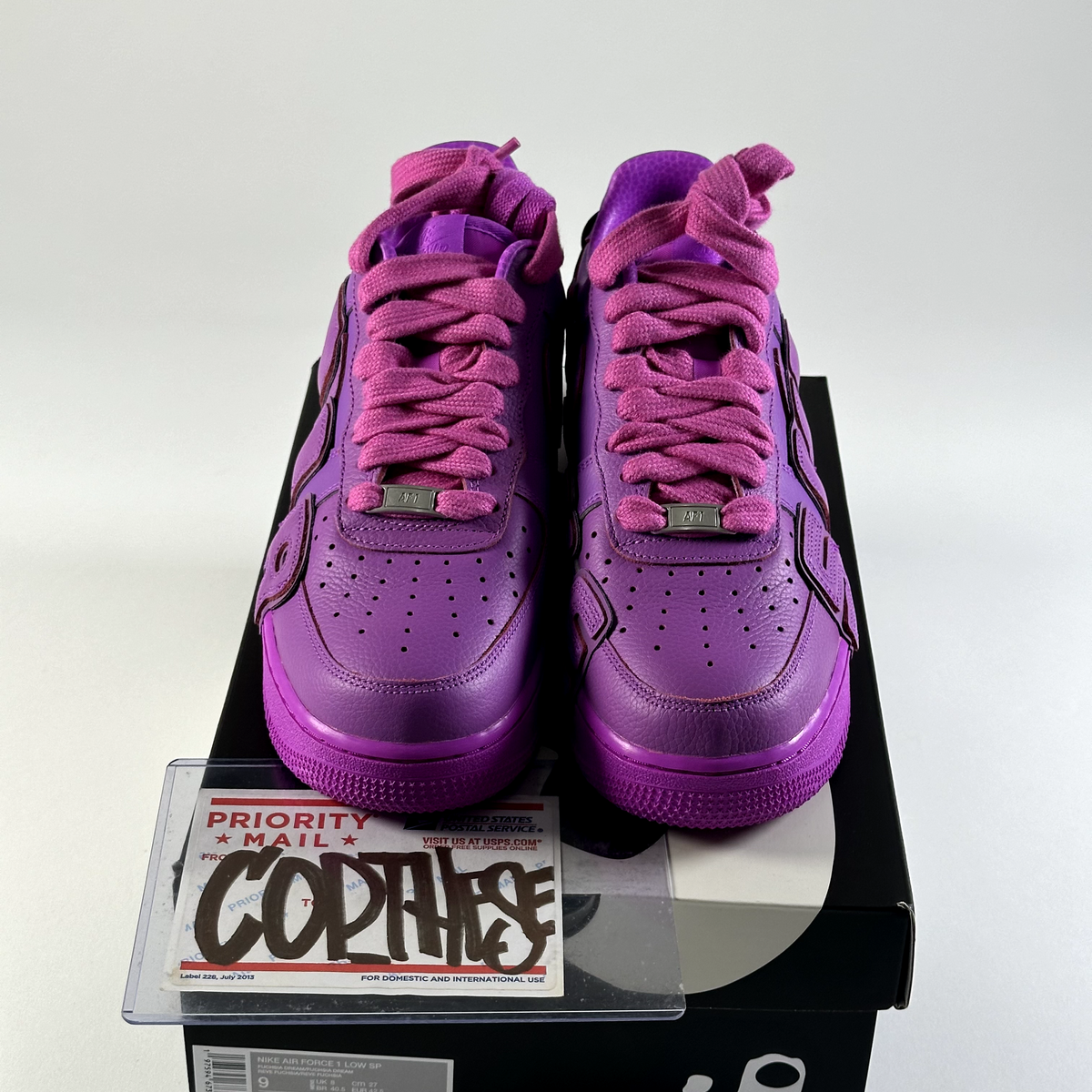 Nike Air Force 1 Low CPFM Cactus Plant Rare DS Pink Fuchsia