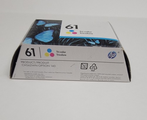 HP 61 (CH562WN) Tri-Color Ink Cartridge Exp 9/2018 - Picture 3 of 4