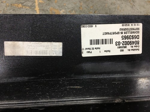 BMW 550 F10 PASSENGER SIDE SKIRT ROCKER MOLDING PANEL 2011-2016 OEM *A90* GRAY - Picture 8 of 21