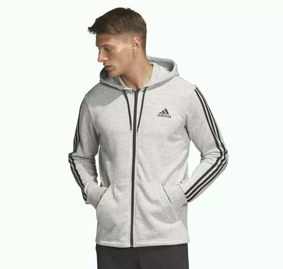 adidas Men's Essentials 3-Stripes French Terry Hoodie