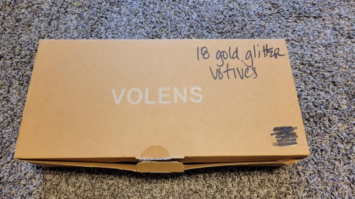 Volens votive candle holders gold glitter mercury glass tea light holders eBay