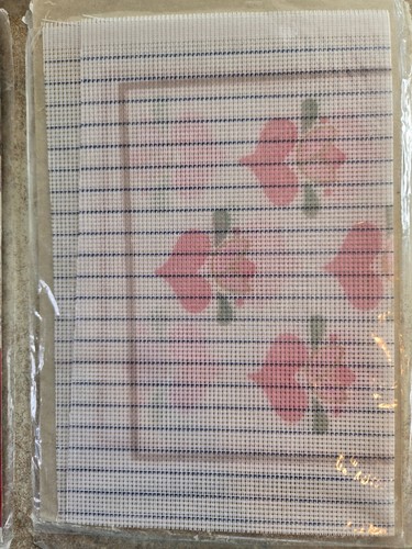 4 Vogart Crafts Countless Cross Stitch Pre Printed Tear Away Canvas HEARTS/LOVE - Picture 4 of 9