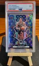 2021-22 Panini Mosaic Scottie Barnes 75th Anniversary Blue Scope PSA 9 RC #257