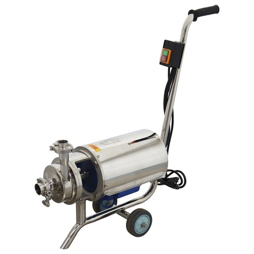 Portable Centrifugal Pump Sanitary Milk Beverages Wine Water Pump 3Ton/h 110V - Picture 19 of 24