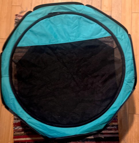 Ruff 'n Ruffus Portable Foldable Pet Playpen + Free Carrying Case + Travel Bowl - Picture 5 of 7