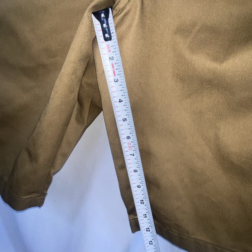NWT Huntington BC Size 46 Stretch Denim Shorts Big & Tall - British Khaki Cargo - Picture 4 of 7