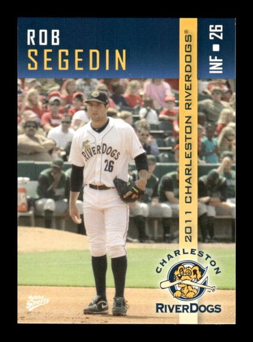 2011 Multi-ad Charleston Riverdogs Rob Segedin BXCP05