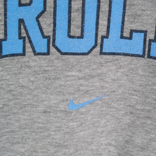 Vintage Y2K Nike Team Sports Center Swoosh Carolina Tar Heels Hoodie Men's Large - Picture 6 of 13