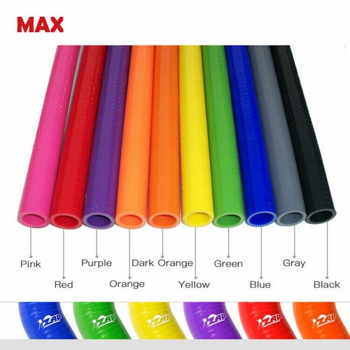 Black For Kawasaki Ninja Zx6R 2005 2006 Silicone Radiator Hose Kit - Picture 8 of 11