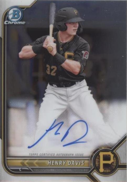 2022 Bowman - Henry Davis #CPA-HD - 1 of 1