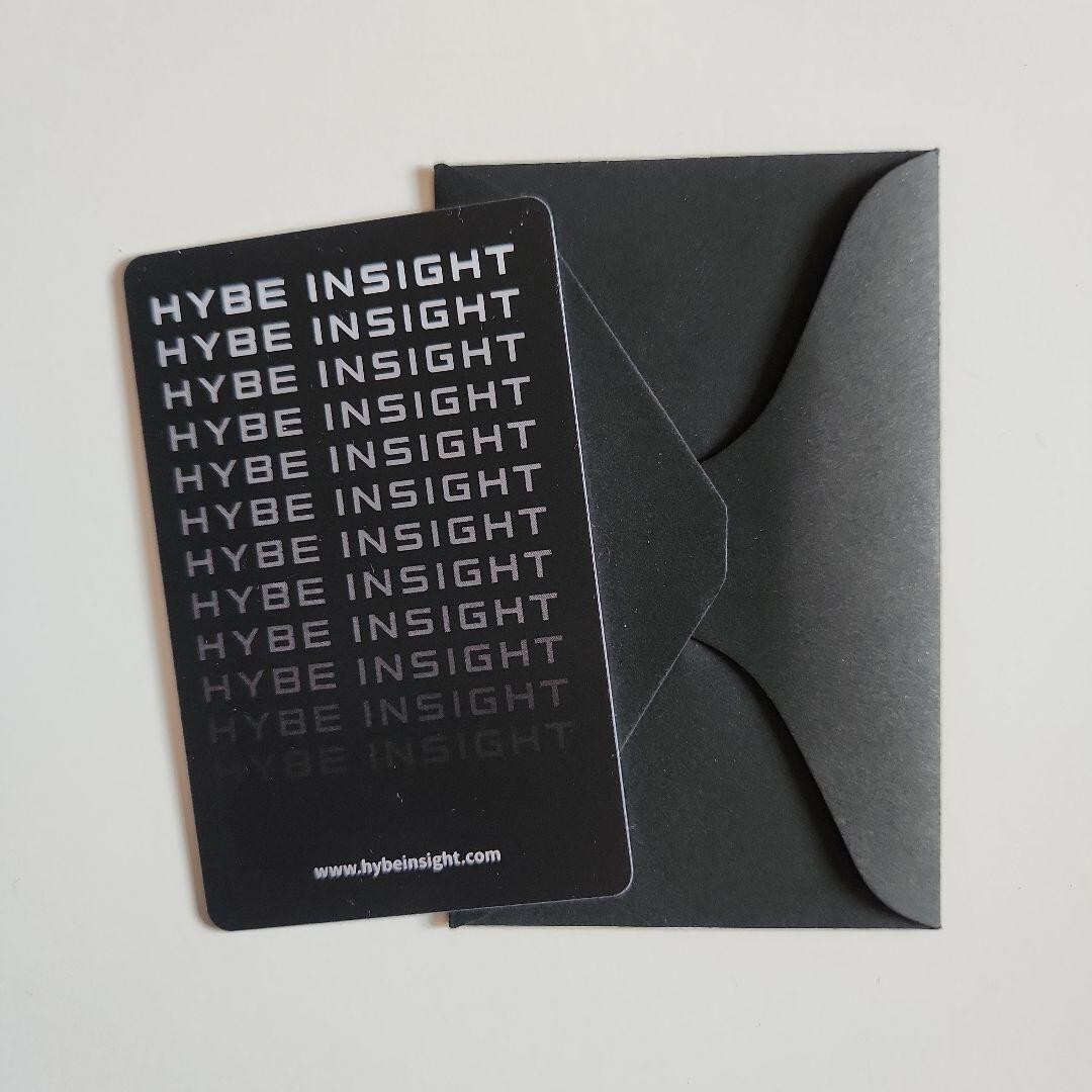BTS JUNGKOOK HYBE INSIGHT Proof Official Photocard Lucky Draw